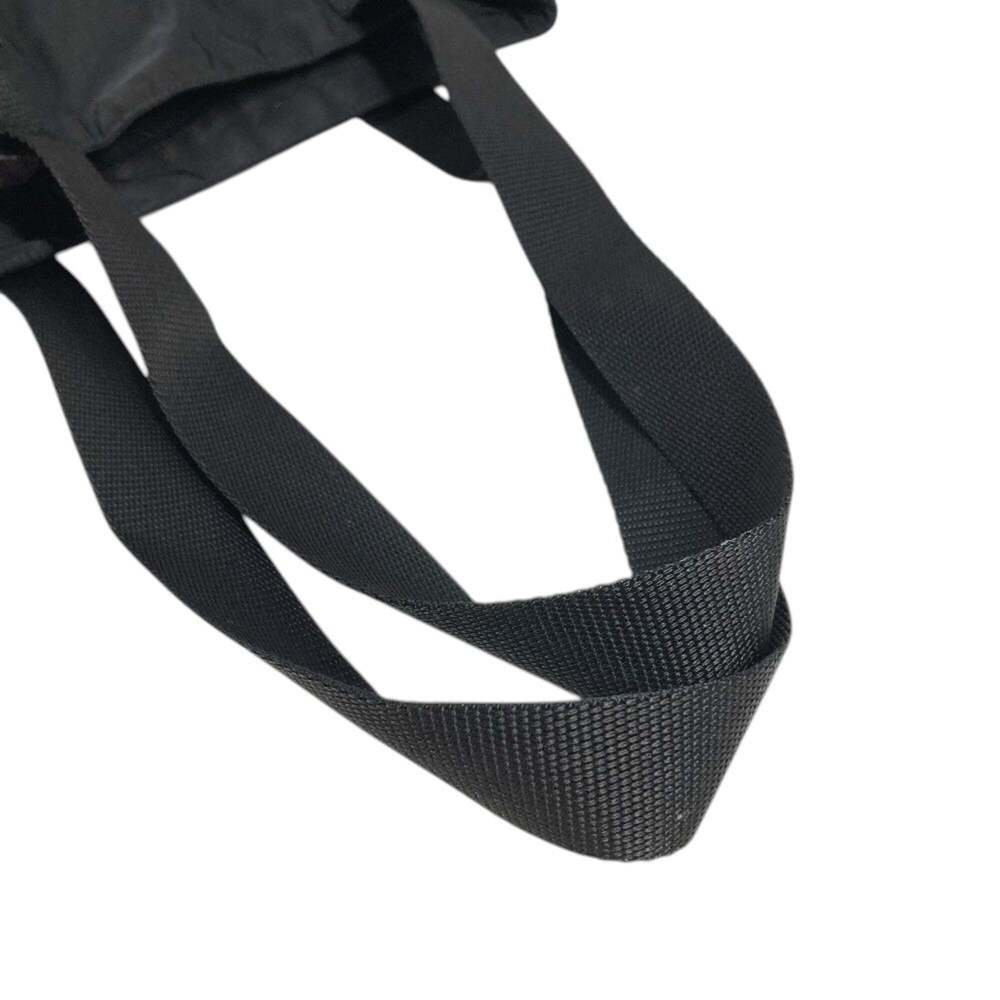 PRADA Triangle Logo Plate Bag Tote Shoulder Vertical Handbag Nylon Men's Wome... - Picture 8 of 15